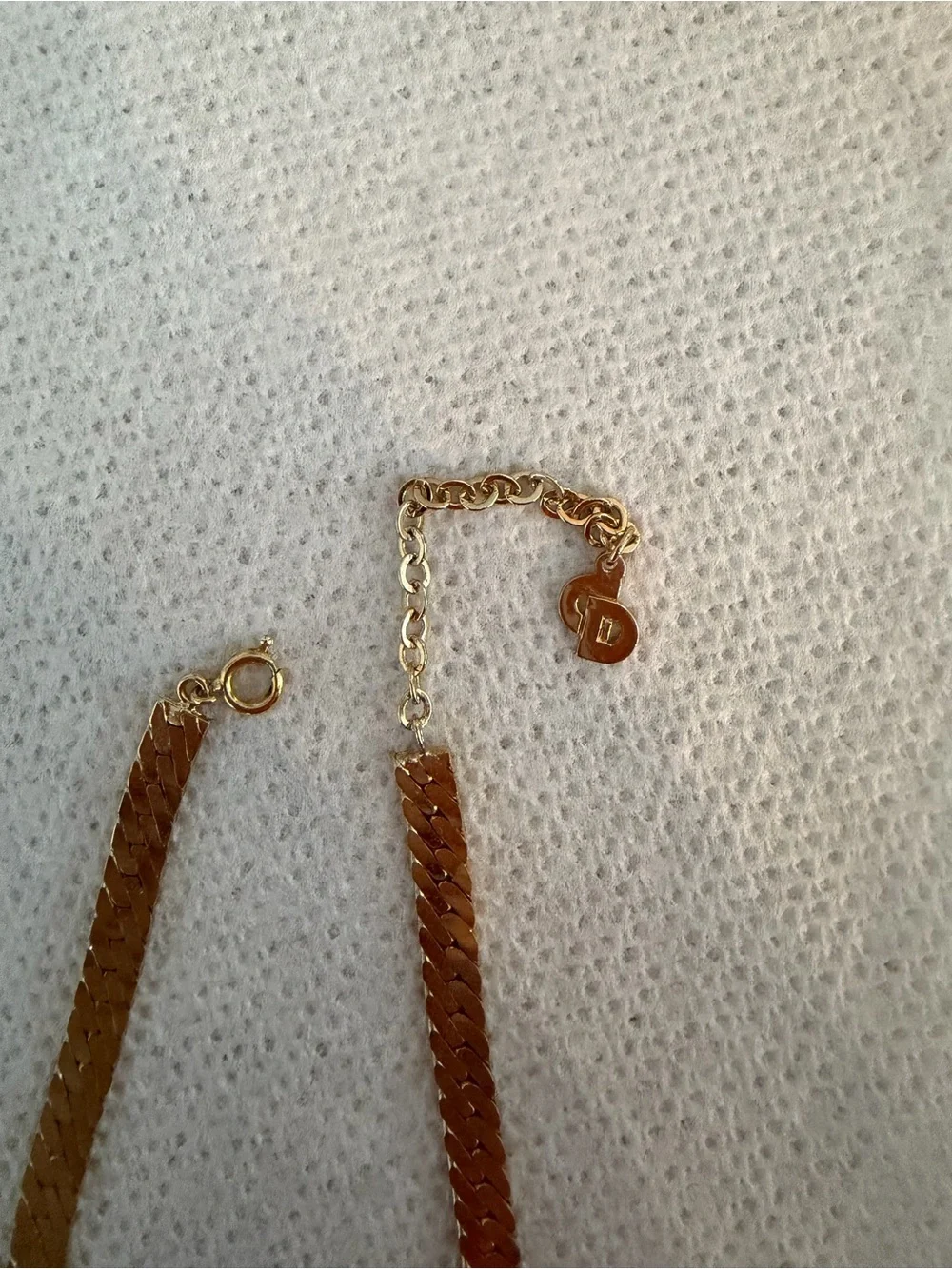 Dior sleek necklace